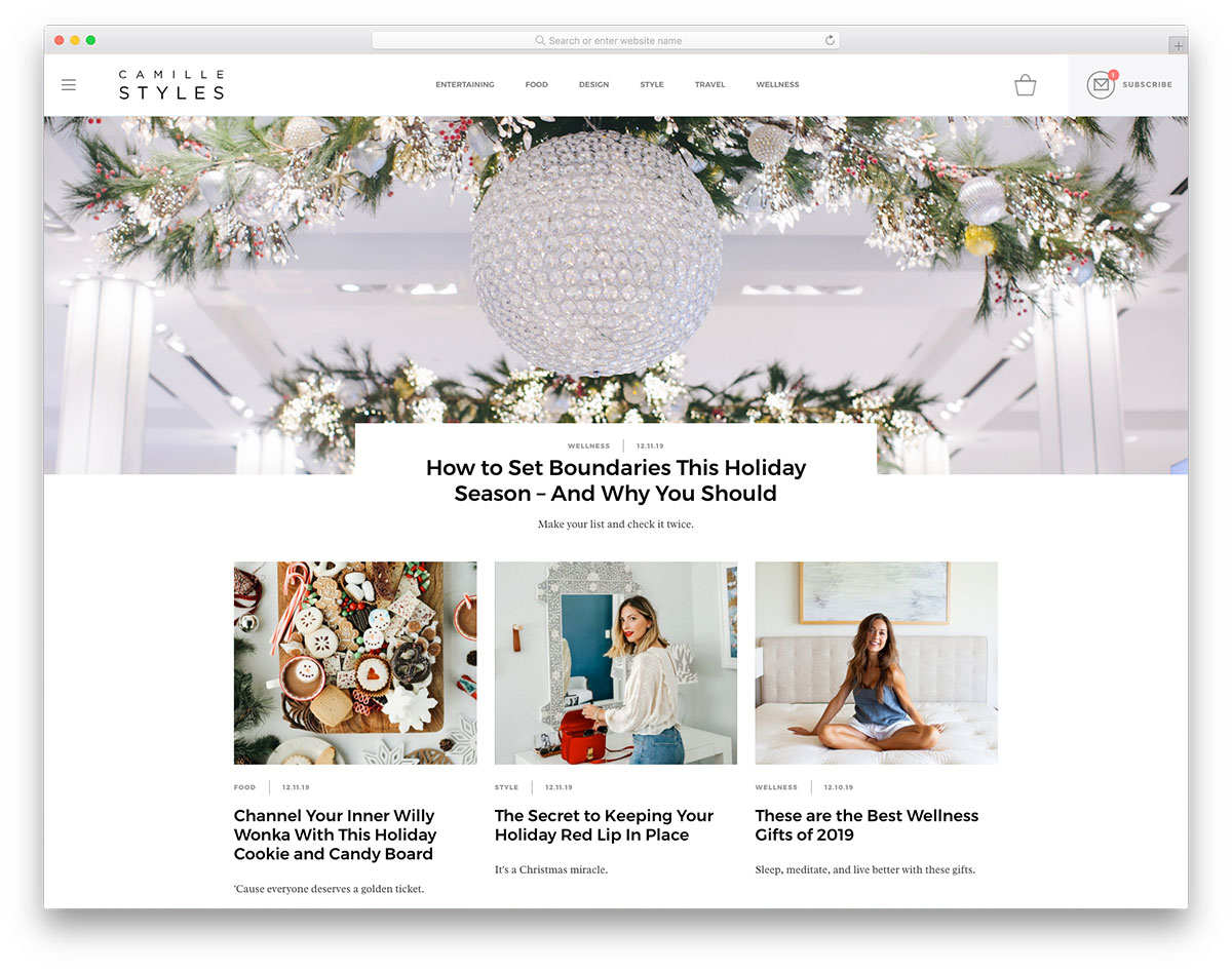 Lifestyle Blog Design